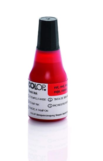 Picture of FLASH STAMP INK RED 25ML