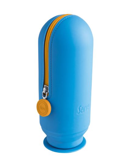 Picture of PENCIL CASE SKY BLUE SILICONE SERVE