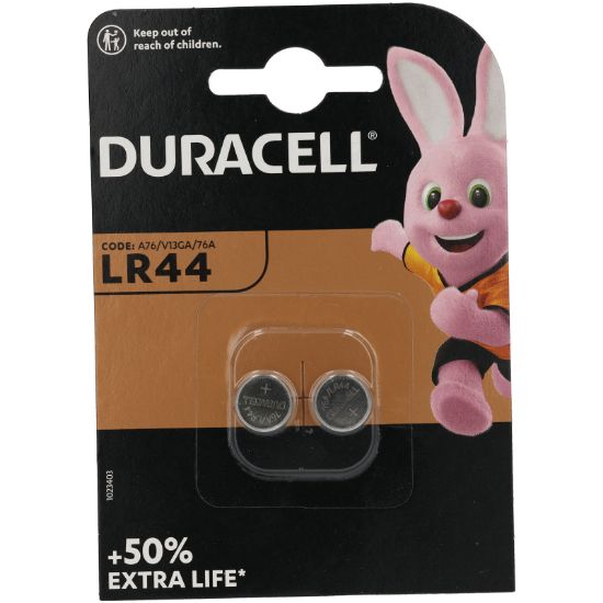 Picture of BATTERIES LR44 DURACELL X2