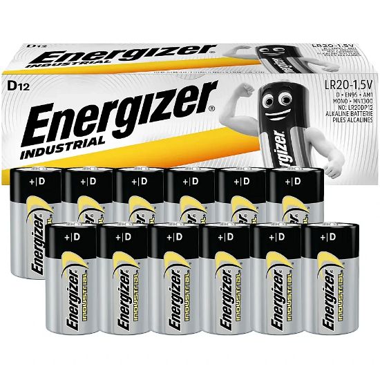 Picture of BATTERIES SIZE D LR20 X12 ENERGIZER