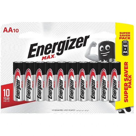 Picture of BATTERIES AA X10 ENERGIZER LR06