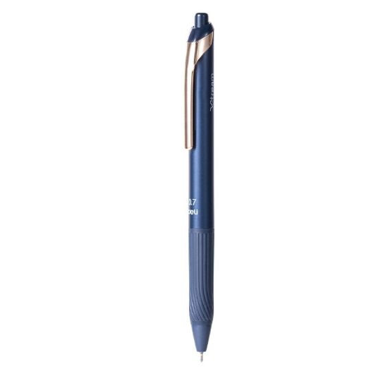 Picture of DELI BALL PEN BLUE Q88 0.7MM RETRACTABLE