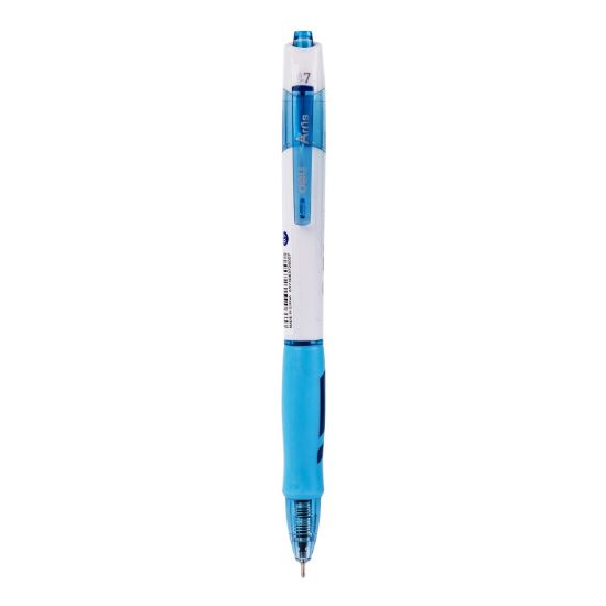 Picture of DELI BALL PEN BLUE Q18 0.7MM RETRACTABLE