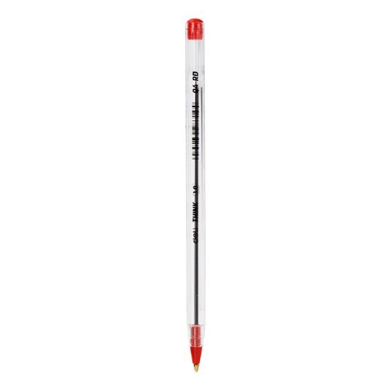 Picture of DELI BALL PEN RED Q4 1MM