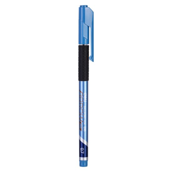 Picture of DELI BALL PEN BLUE Q10 0.7MM
