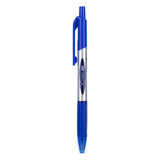 Picture of DELI BALL PEN BLUE Q11 0.7MM RETRACTABLE