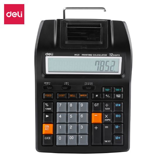 Picture of PRINTING CALCULATOR M121 DELI