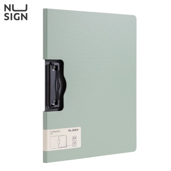 Picture of CLIPBOARD FOLDER A4 5011 GREEN NUSIGN