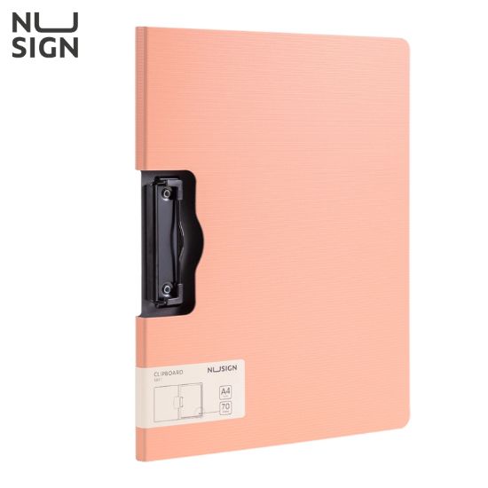 Picture of CLIPBOARD FOLDER A4 5011 PINK NUSIGN