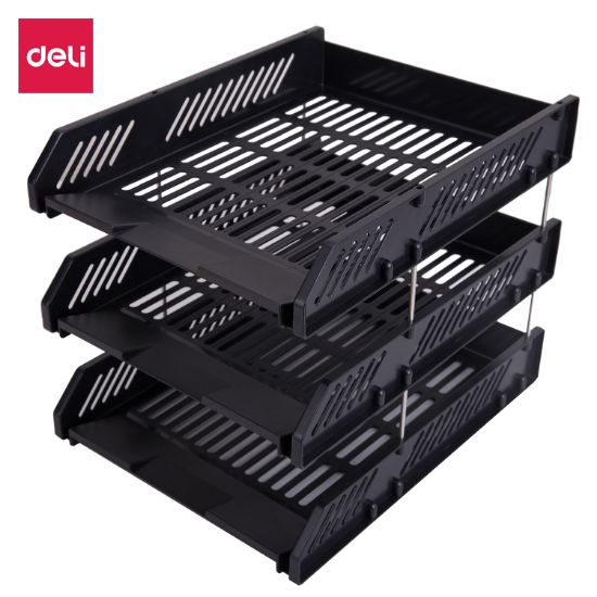 Picture of DESK TRAYS X3 METAL RISERS 9209 DELI