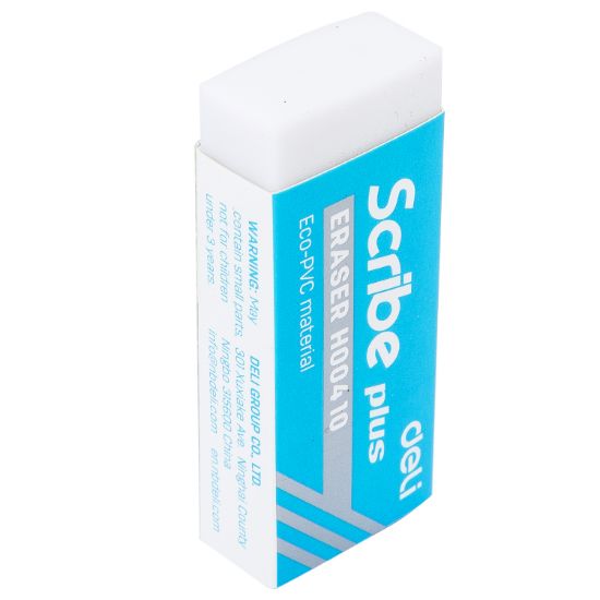 Picture of ERASER LARGE 60 X 24 X 12MM DELI H00410