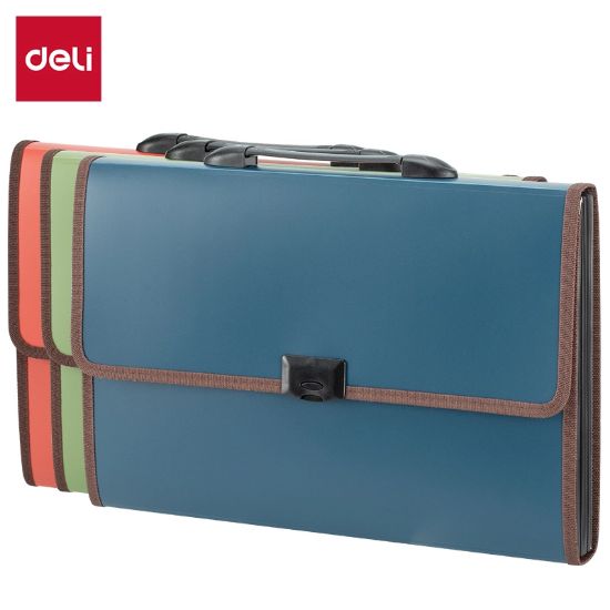 Picture of EXPANDING FOLDER X13 DIVIDERS DELI 40602
