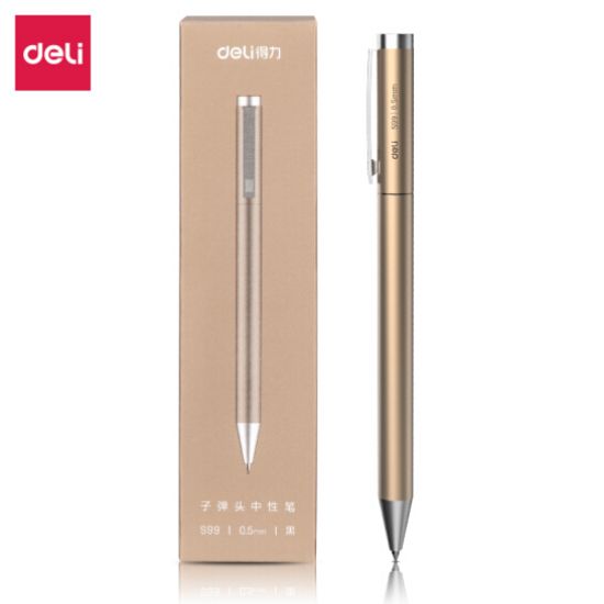 Picture of GEL PEN BLACK S99 0.5MM RETRACTABLE DELI
