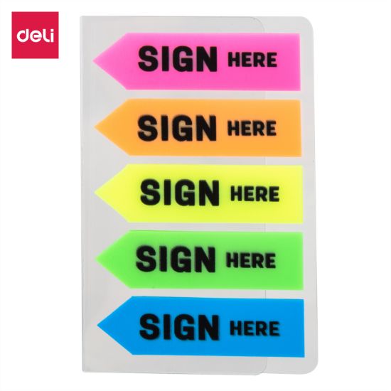 Picture of INDEX TABS PVC 44X12 SIGN HERE DELI