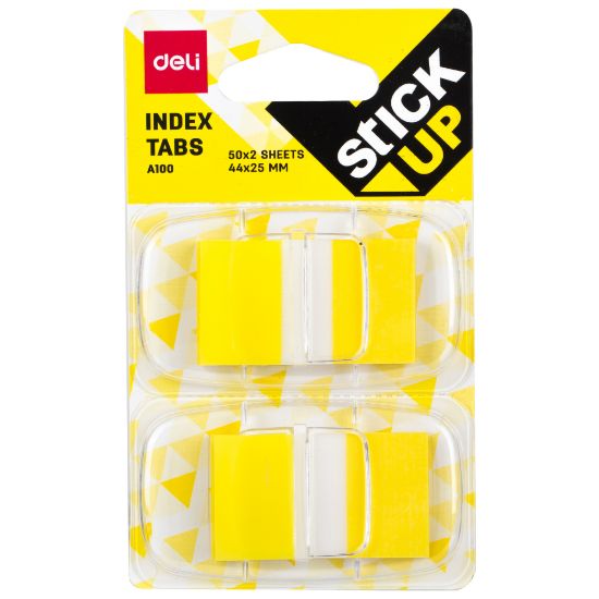 Picture of INDEX TABS PVC 44X25 A10001 DELI