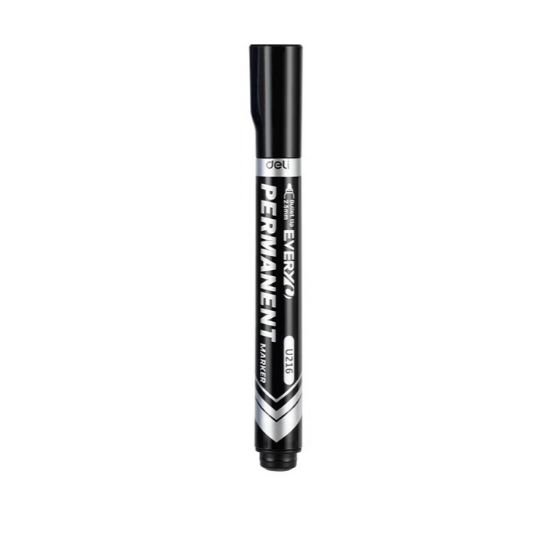 Picture of DELI PERMANENT MARKER BULLET U216 BLACK