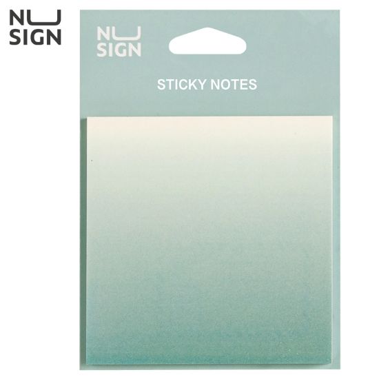 Picture of STICKY NOTES 75X75 GREEN NS357 NUSIGN