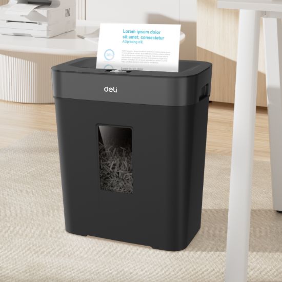 Picture of PAPER SHREDDER T023 8SHT 15L DELI