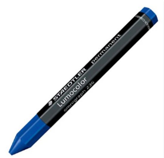 Picture of STAEDTLER LUMO OMNIGRAPH CRAYON 236 BLUE