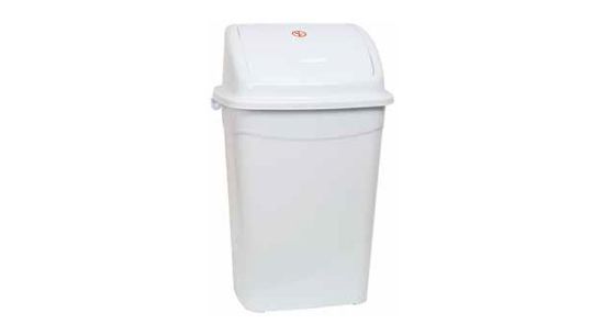 Picture of BIN SWING TOP 35L WHITE