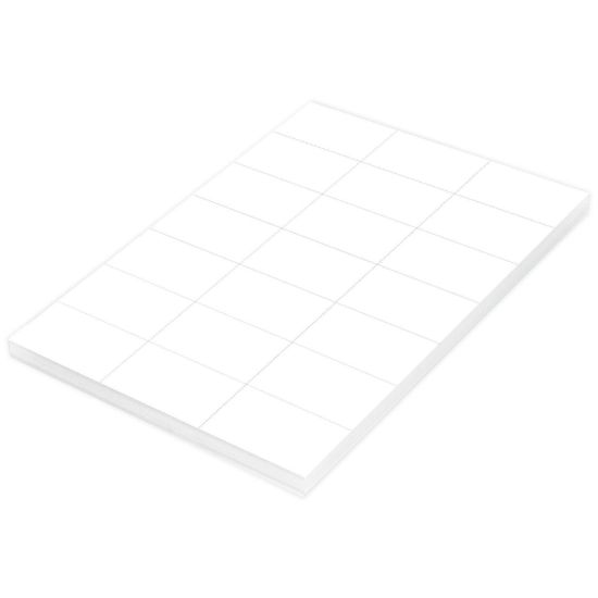Picture of STICKERS WHITE 47.5X25.5MM 100PCS
