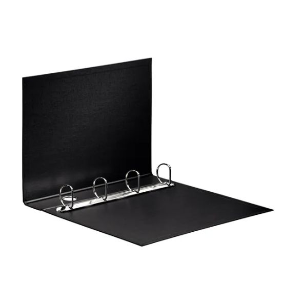 Picture of A4 4-RING FILE BLACK