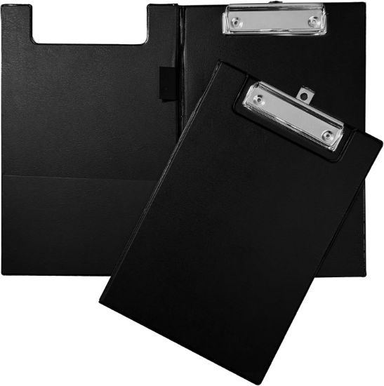 Picture of CLIPBOARD A5 FOLDING BLACK